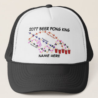 Gorra De Camionero Beer Pong King personalizado