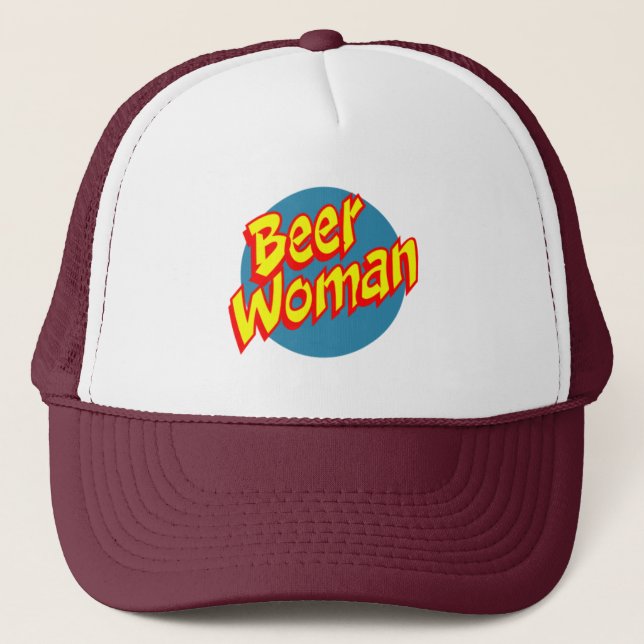 Gorra De Camionero BeerWoman (Anverso)