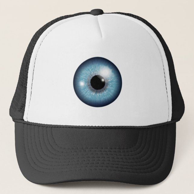 Gorra De Camionero Béisbol azul (Anverso)