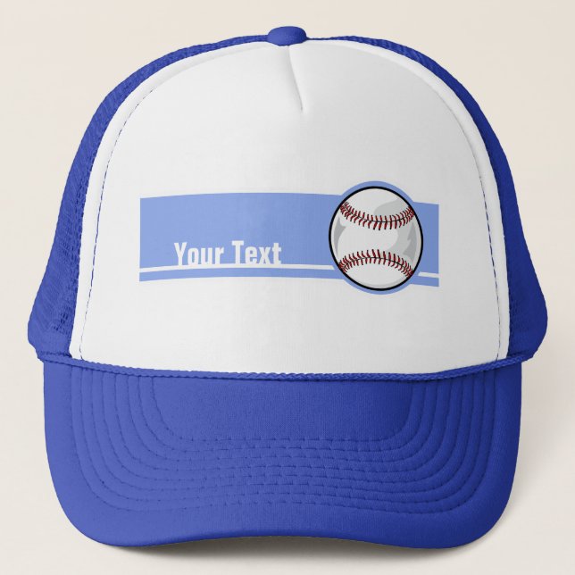 Gorra De Camionero Béisbol, azul (Anverso)
