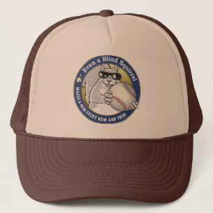 Gorra De Camionero Béisbol ciego de la ardilla
