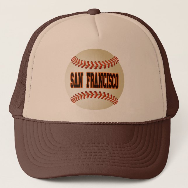 GORRA DE CAMIONERO BÉISBOL DE SAN FRANCISCO (Anverso)