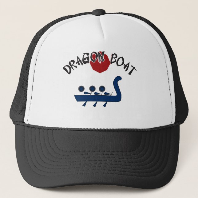 Gorra De Camionero Béisbol del barco del dragón - los camioneros (Anverso)