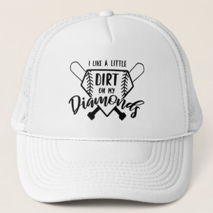 Gorra De Camionero Béisbol - Softbol - Tierra en mis diamantes