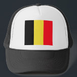 Gorra De Camionero bélgica<br><div class="desc">Bandera de Bélgica. La bandera nacional de Bélgica (neerlandesa: Vlag van België, francesa: Drapeau de la Belgique, alemana: Flagge Belgiens) contiene tres bandas verticales iguales de negro (lado de la bandera), amarillo y rojo. Los colores se tomaron de los colores del Ducado de Brabante, y el diseño vertical puede basarse...</div>