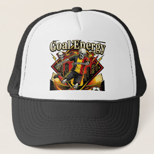 Gorra De Camionero Bélgica Gol Energía Esqueleto Delantero Naciones N