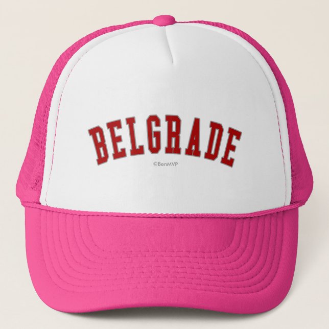 Gorra De Camionero Belgrado (Anverso)