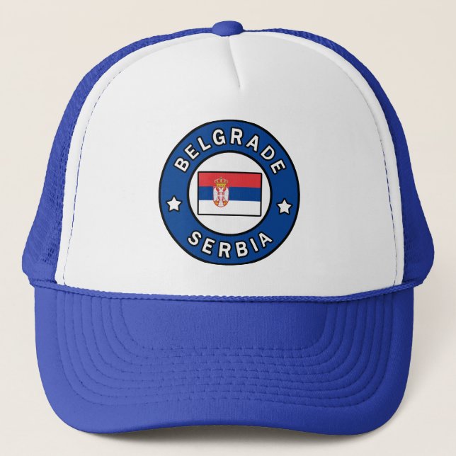Gorra De Camionero Belgrado Serbia (Anverso)