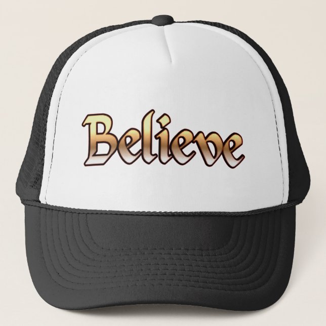 Gorra De Camionero Believe_ (Anverso)