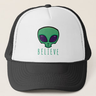 Gorra De Camionero Believe Alien Head