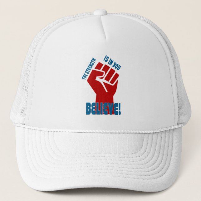 Gorra De Camionero Believe in Workers Power Union Design (Anverso)