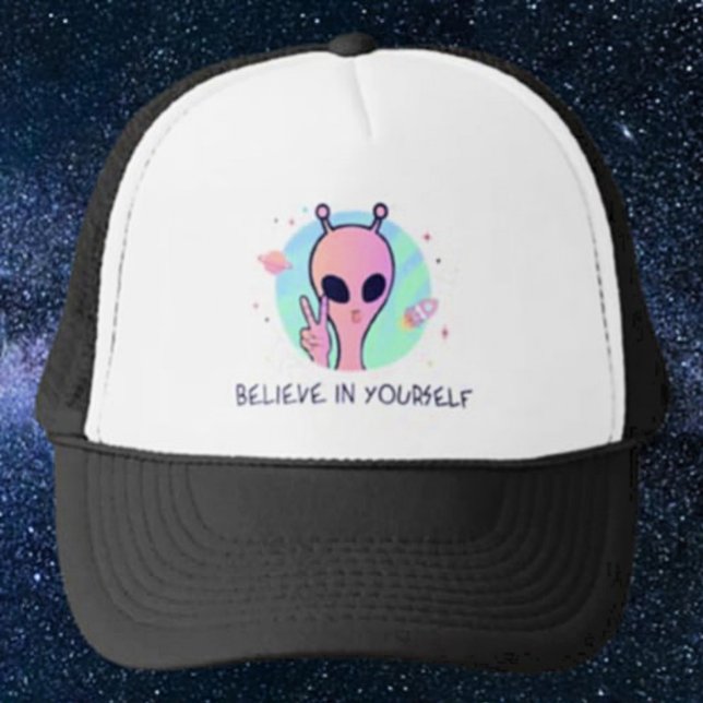 Gorra de camionero Believe In Yourself (Subido por el creador)