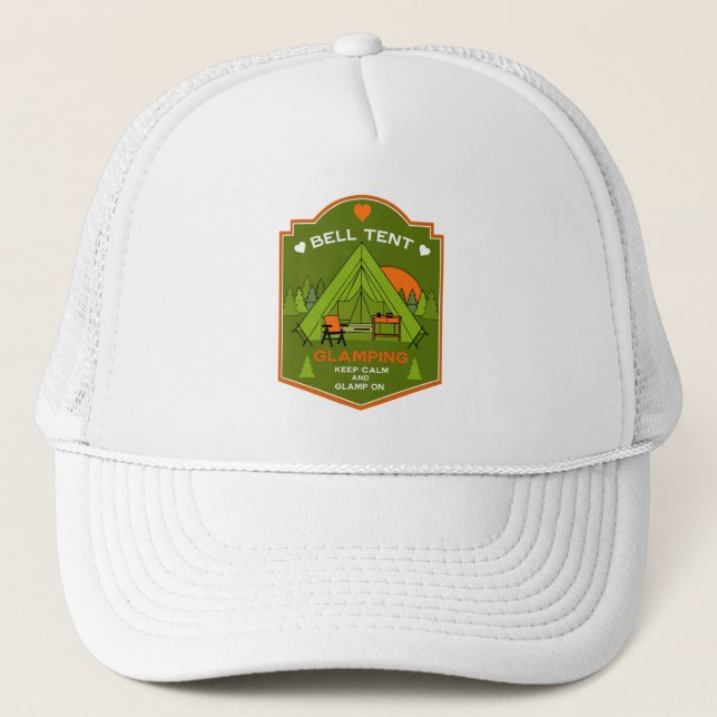 Gorra De Camionero Bell Tent Glaming (Anverso)