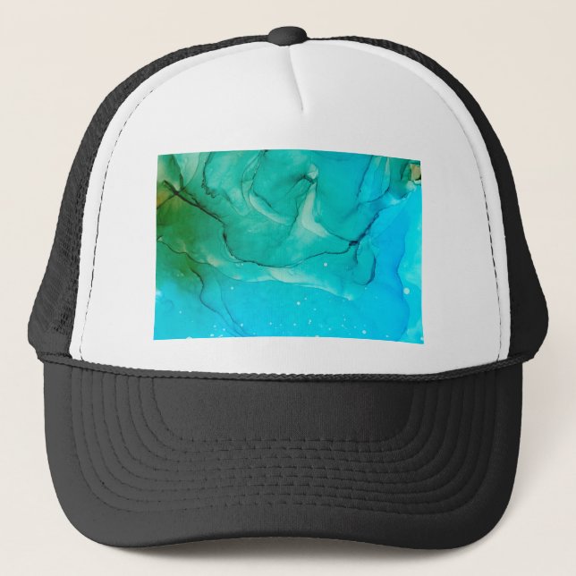 Gorra De Camionero Bella Artes Pintado de BG Resumen Diseño de fondo (Anverso)