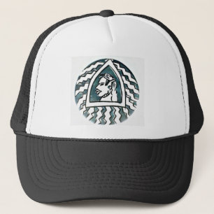 Gorra De Camionero Belleza africana Bongo arte tribal retrato masái