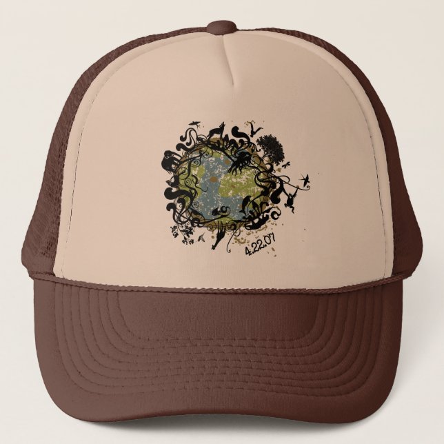 Gorra De Camionero ¡Belleza natural - presérvela! (Anverso)