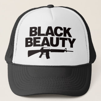Gorra De Camionero Belleza negra AR - negro