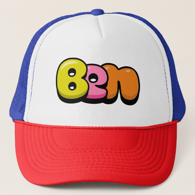 Gorra De Camionero Ben (Anverso)
