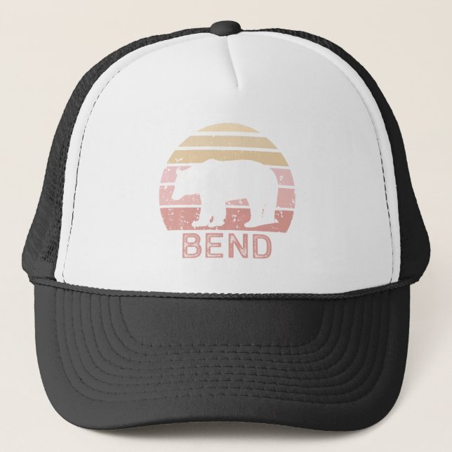 Gorra De Camionero Bend Retro Bear (Anverso)