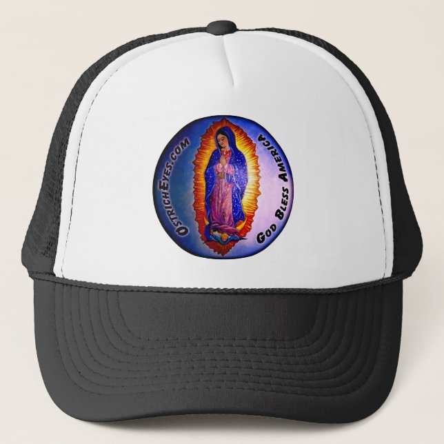 Gorra De Camionero Bendición de señora Guadalupe (Anverso)