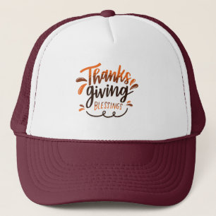 Gorra De Camionero Bendito Día de Acción de Gracias - Regalo del Día 