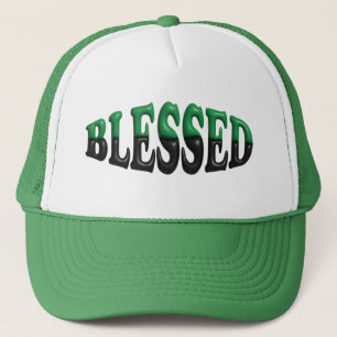 Gorra De Camionero Bendito Símbolo De Agradecimiento Y Alegría
