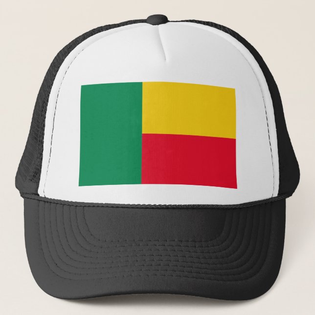 Gorra De Camionero Benin Flag (Anverso)