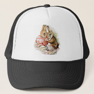 Gorra De Camionero Benjamin Bunny y Peter Rabbit planean su redada