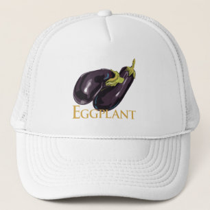 Gorra De Camionero Berenjena de la berenjena