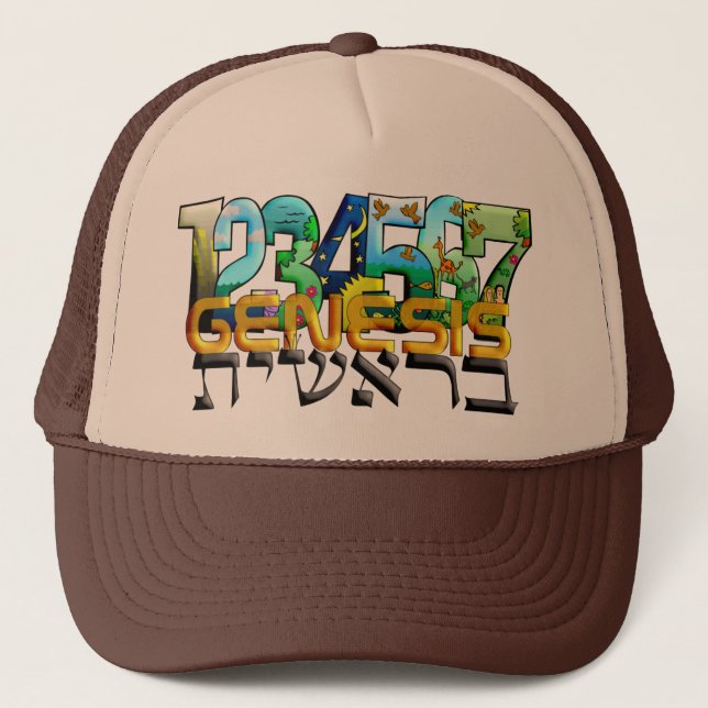 Gorra De Camionero Bereshit (Anverso)