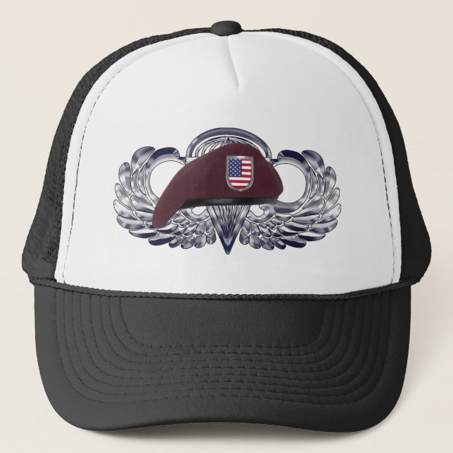 Gorra De Camionero Beret diseñado especialmente en alas aéreas básica (Anverso)