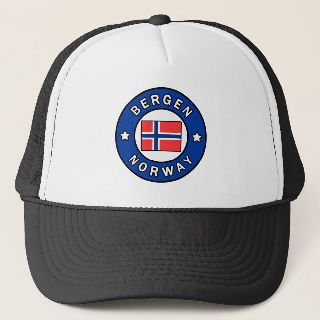 Gorra De Camionero Bergen Noruega (Anverso)