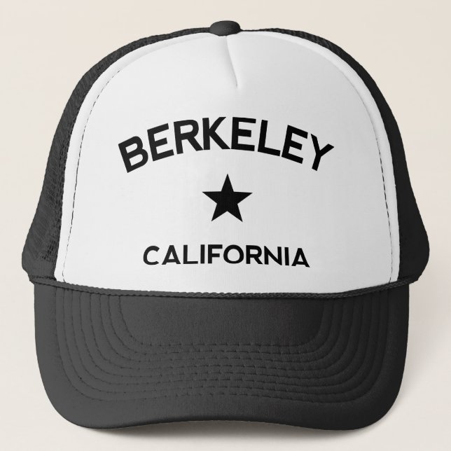 Gorra De Camionero Berkeley California Trucker Cap (Anverso)