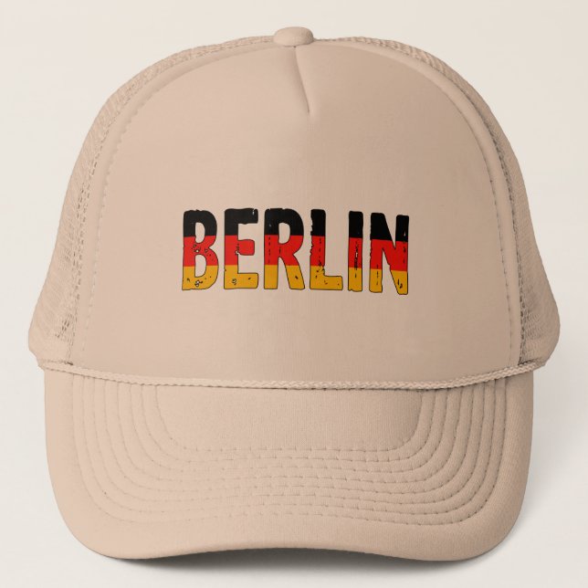 Gorra De Camionero Berlín Alemania (Anverso)