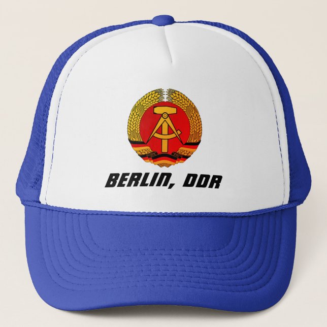 Gorra De Camionero Berlín, DDR - República Democrática Alemana (Anverso)