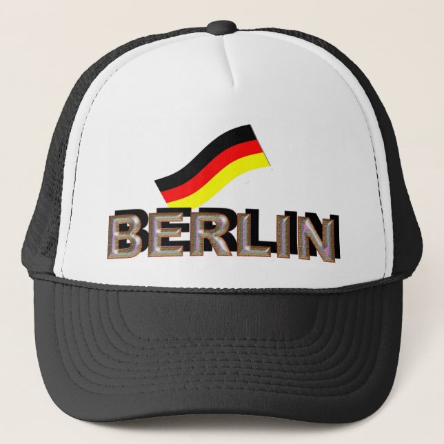Gorra De Camionero Berlín metal (Anverso)