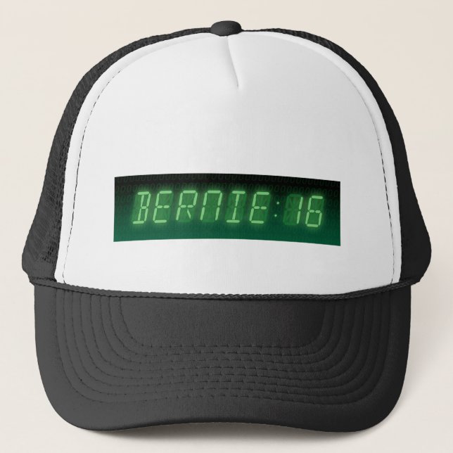 Gorra De Camionero Bernie Sanders Digital Readout (Anverso)