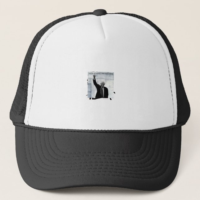 Gorra De Camionero Bernie Sanders - La ira contra la máquina (Anverso)