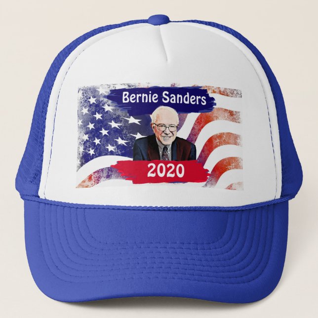 Gorra De Camionero Bernie Sanders para las elecciones presidenciales  (Anverso)