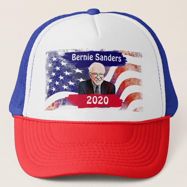 Gorra De Camionero Bernie Sanders para las elecciones presidenciales  (Anverso)