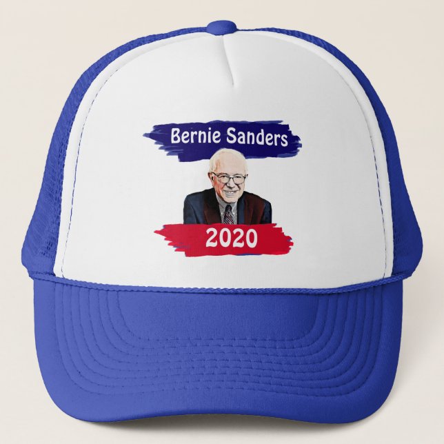 Gorra De Camionero Bernie Sanders para las elecciones presidenciales  (Anverso)