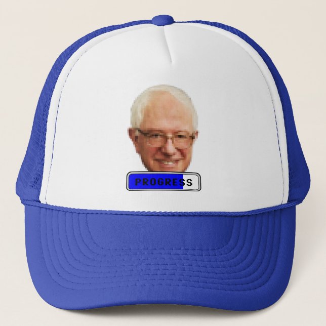 Gorra De Camionero Bernie Sanders - PROGRESO (Anverso)