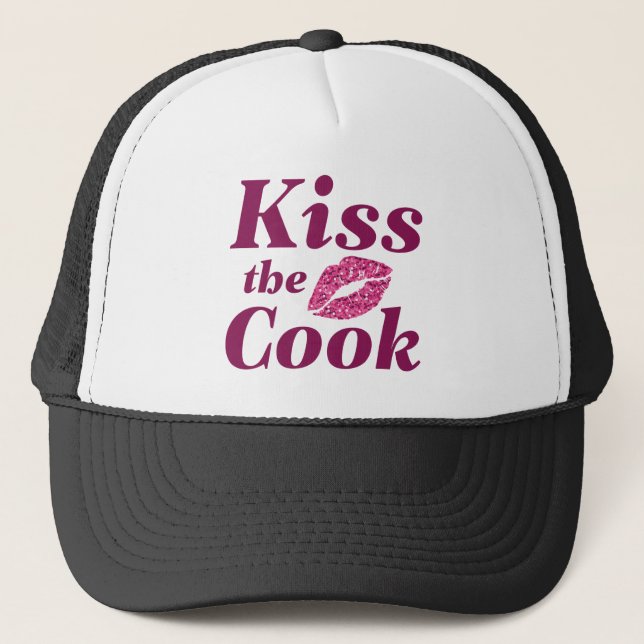 Gorra De Camionero Besa Al Cocinero (Anverso)