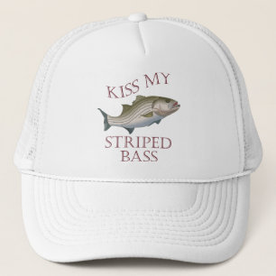 Gorra De Camionero Besa mi trasero a rayas