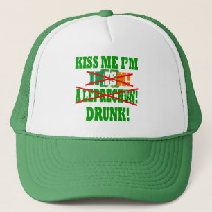 Gorra De Camionero Bésame, soy irlandés