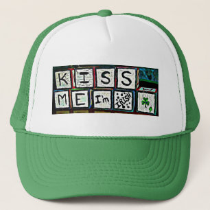 Gorra De Camionero Bésame soy irlandés