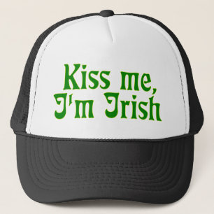 Gorra De Camionero Bésame, soy irlandés