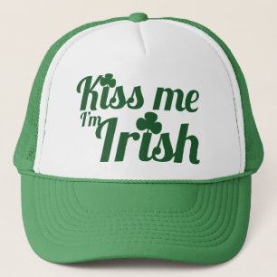 Gorra De Camionero Bésame, soy irlandés