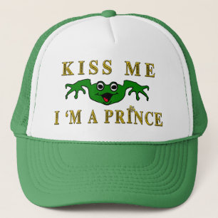 Gorra De Camionero "Bésame, soy príncipe"