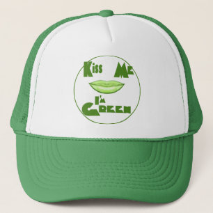 Gorra De Camionero Bésame, soy verde
